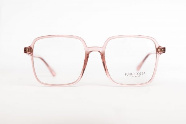 Aro Oftalmico Pasta Rosado Cuadrado Oversize