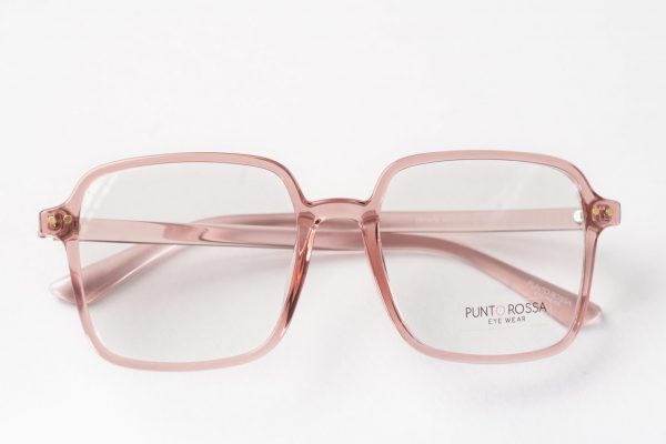 Aro Oftalmico Pasta Rosado Cuadrado Oversize