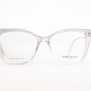Aro Oftalmico Pasta Blanco/Patllas Metal Doradas
