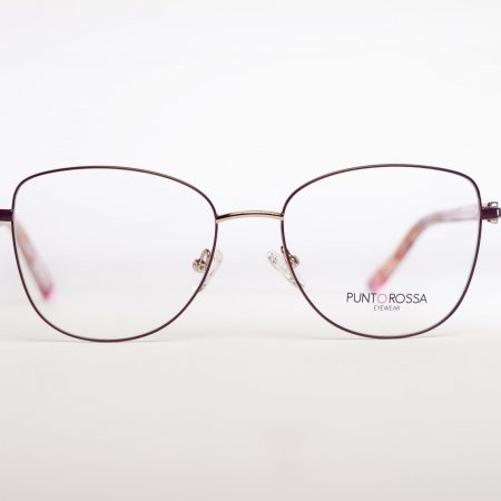 Aro Oftalmico Morado/Animal Print