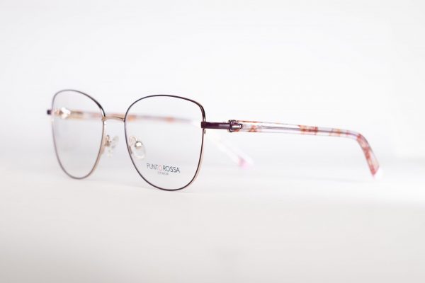 Aro Oftalmico Morado/Animal Print