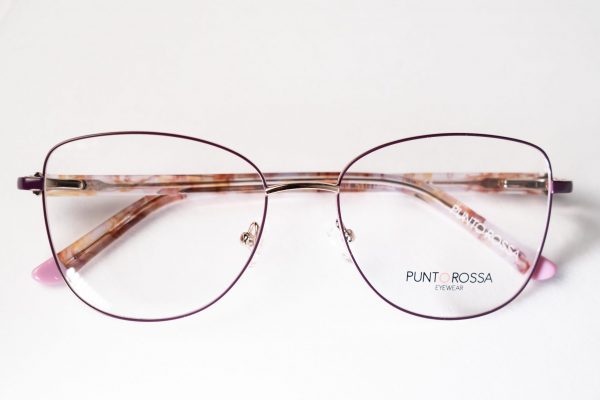 Aro Oftalmico Morado/Animal Print
