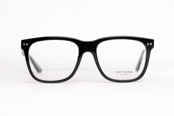 Aro Oftalmico Hombre Clip On Negro