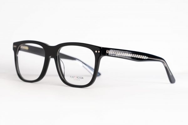 Aro Oftalmico Hombre Clip On Negro