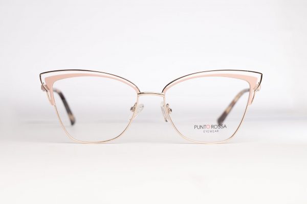 Aro Oftalmico Metal Rosado_dorado B