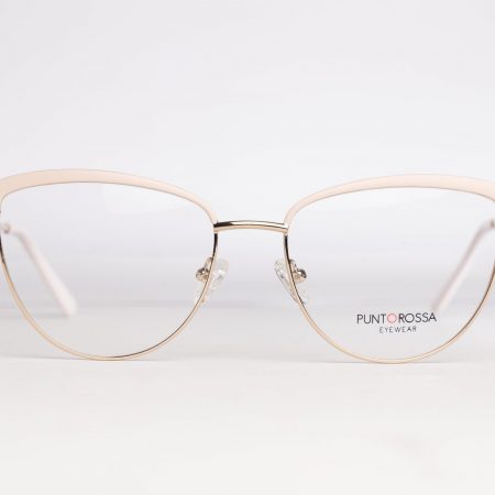 Aro Oftalmico Metal Blanco_dorado