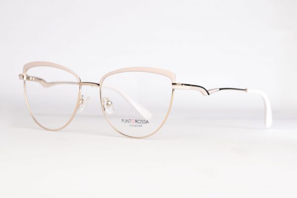 Aro Oftalmico Metal Blanco_dorado