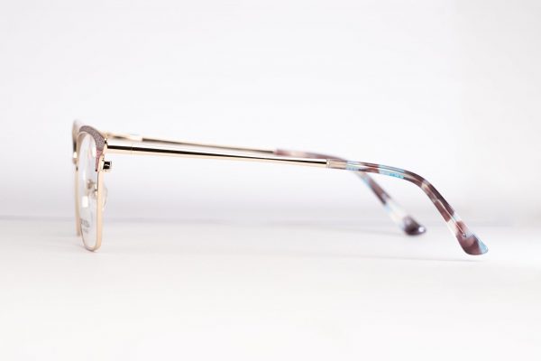 Aro Oftalmico Metal Escarcha_rosado