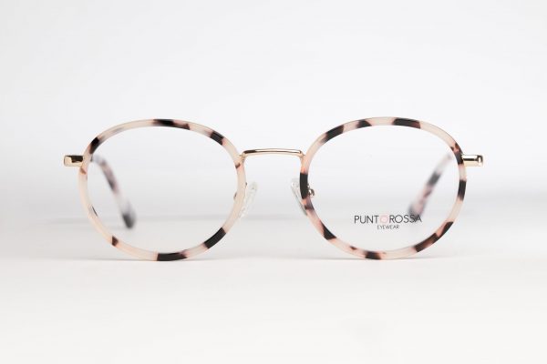 ARO OFTALMICO PASTA TORTOISE BLANCO_ROJO_METAL DORADO