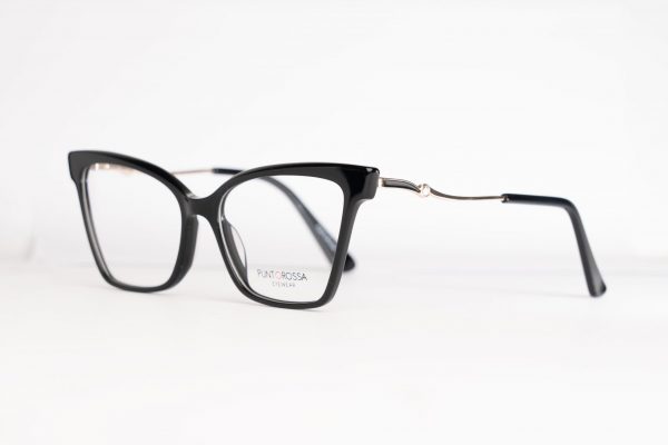 ARO OFTALMICO PASTA NEGRO_PATILLA METAL DORADA