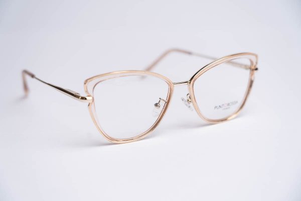 Aro oftalmico mujer metal detalle rosa eyescat