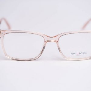 Aro pasta transparente rosa clip on