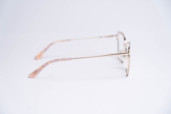 Aro oftalmico metal rosa d