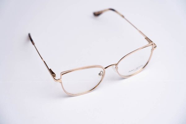 Aro oftalmico metalico mujer  detalle d