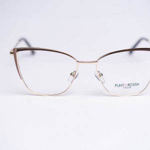Aros oftalmico mujer metal ayecat cafe/rosa