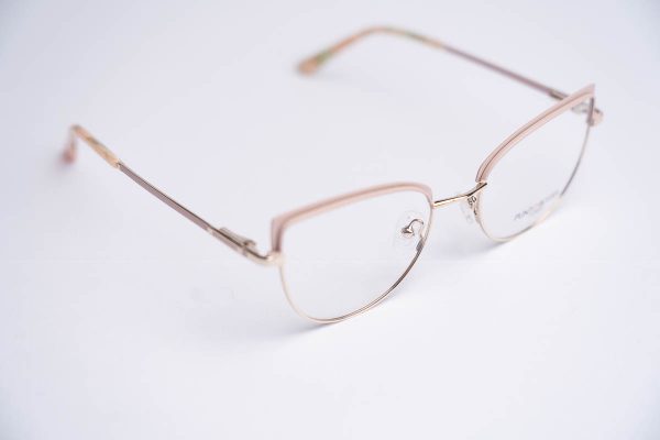 Aro oftalmico mujer metal rosado eyecat