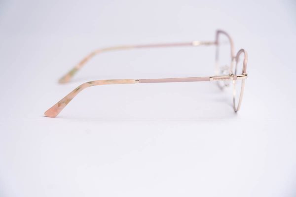 Aro oftalmico mujer metal rosado eyecat