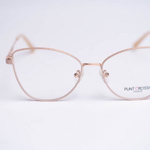 Aro oftalmico metal datalle oro rosa