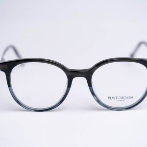 Aro oftalmico pasta gris oscuro detalles azul